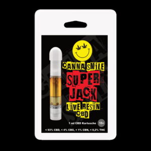 Super Jack Live Resin CBD Kartusche