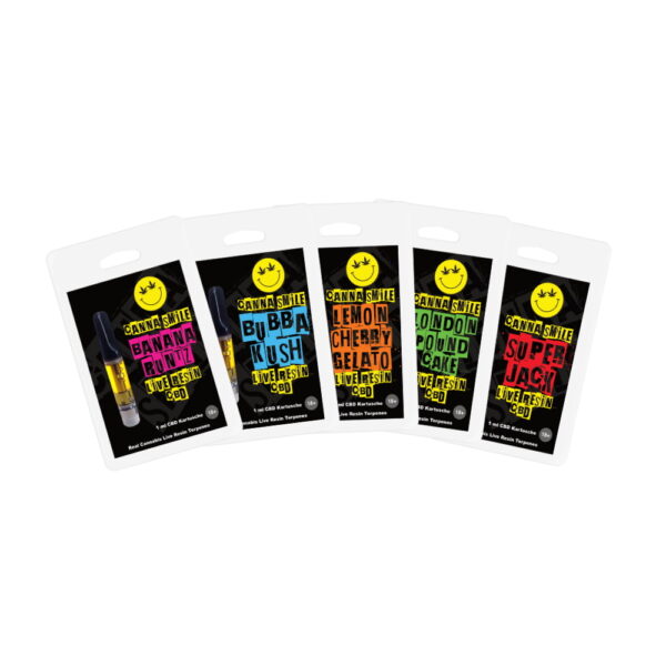 Live Resin CBD Vape Kartuschen Starter Bundle – Bild 3