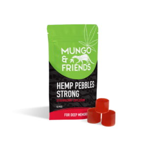 Hemp Pebbles STRONG | Strawberry Explosion 12 Stk.